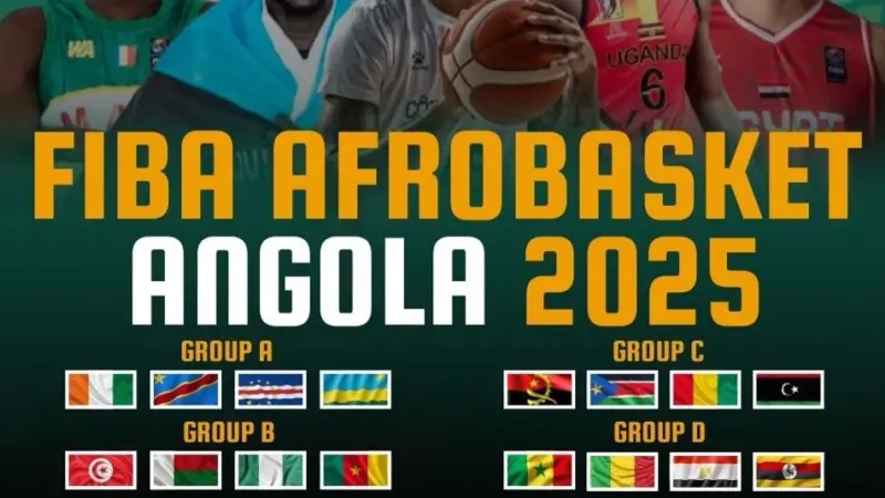جدول مواعيد مباريات كأس إفريقيا لكرة السلة "أفروباسكت" 2025 مع الترتيب والنتائج والقنوات الناقلة