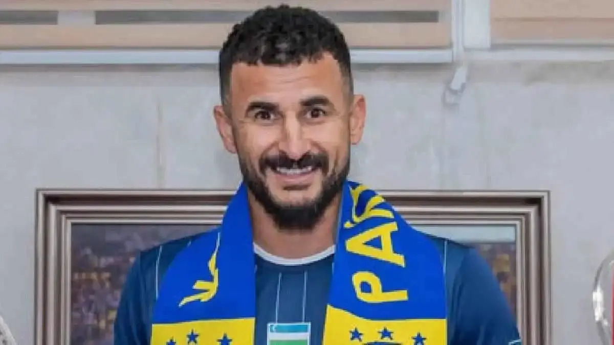 باختاكور يتعاقد مع العراقي أيمن حسين رسميا (فيسبوك) باختاكور يتعاقد مع العراقي أيمن حسين رسميا (فيسبوك)