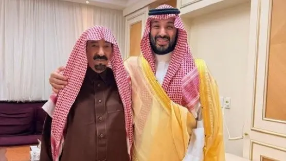 من هو بدر بن هزاع الدويش الذي زاره ولي العهد السعودي؟