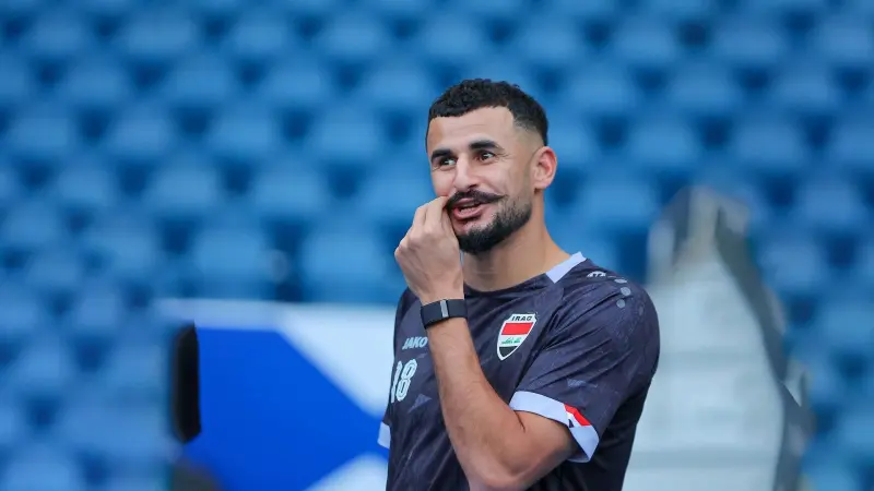 آخر تطورات إصابة أيمن حسين.. هل يشارك مع منتخب العراق ضد السعودية؟