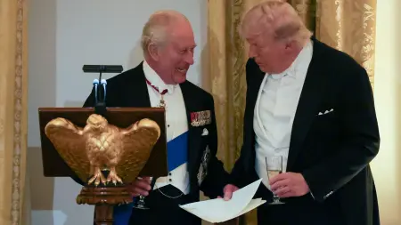 related_news_inside_blogsوصفهما البيت الأبيض بـ"ملكان".. ترامب يحتفي بالملك تشارلز