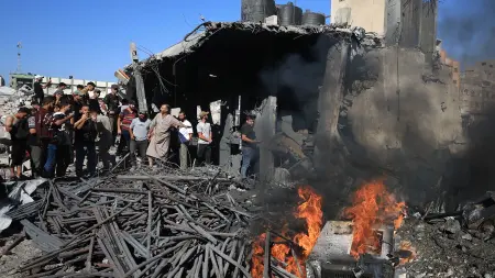 قتيلان بينهما طفلة في قصف إسرائيلي على قطاع غزة