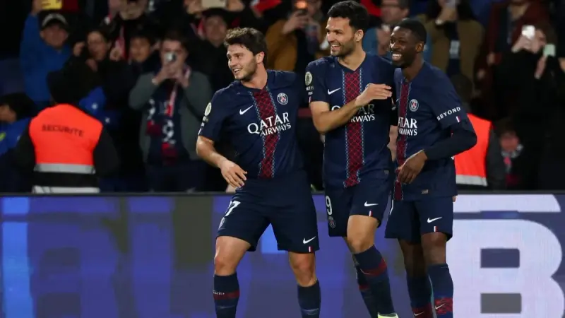 الدوري الفرنسي - ديمبيلي يتألق ويمنح باريس انتصارًا مريحًا في الدوري الفرنسي