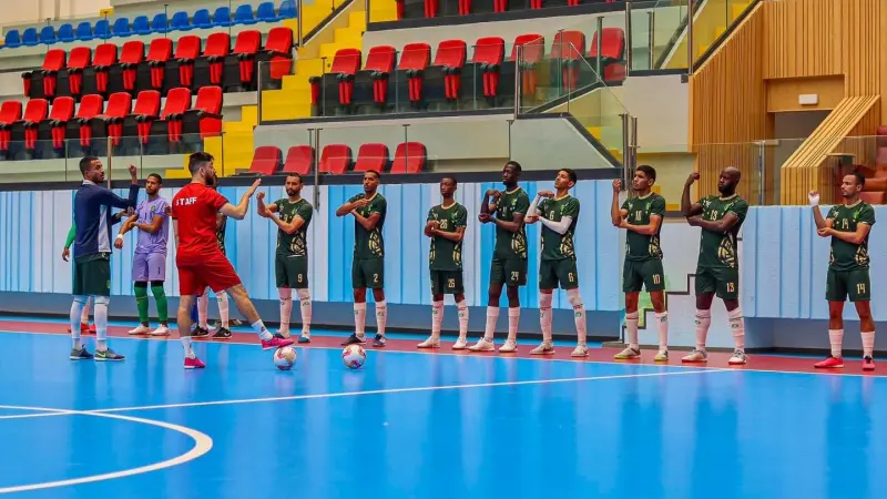 القنوات الناقلة لمباراة موريتانيا اليوم ضد ناميبيا في كأس أمم إفريقيا داخل الصالات 2024