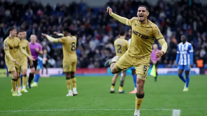 الدوري الإنجليزي - كريستال بالاس يهزم برايتون وينهي سلسلة 9 مباريات بلا فوز