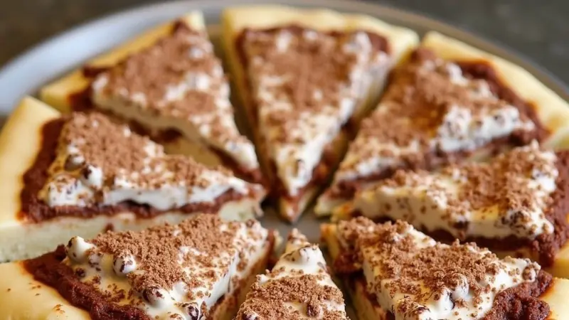 فيديو - "بيتزا تيراميسو".. صيحة جديدة تربك المطبخ الإيطالي