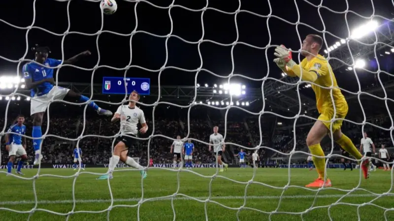 القنوات الناقلة لمباراة إيطاليا ضد أيرلندا الشمالية اليوم في ملحق تصفيات كأس العالم 2026 أوروبا مع الموعد