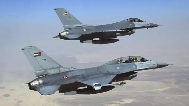 سلاح الجو الأردني يشنّ غارات على تنظيم "داعش" في سوريا