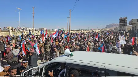 قتلى وجرحى في تظاهرات لأنصار الانتقالي الجنوبي في شبوة اليمنية