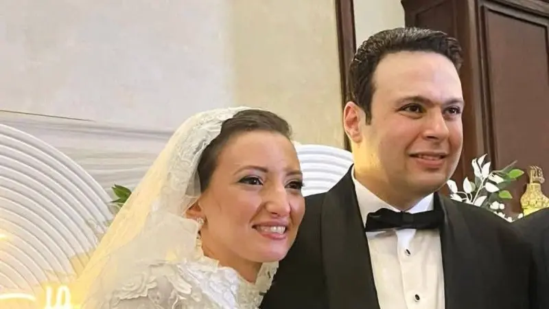 صور - الإعلامية شيرين مجدي تتألق في حفل زفافها على النائب عبد المنعم إمام