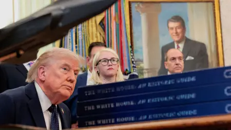 "أكسيوس": ترامب اجتمع مع مسؤولين في قطاع النفط لبحث تداعيات حرب إيران