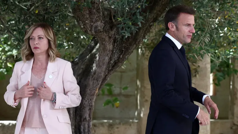 بسبب تصاعد التوترات بينهما.. تأجيل القمة الفرنسية-الإيطالية