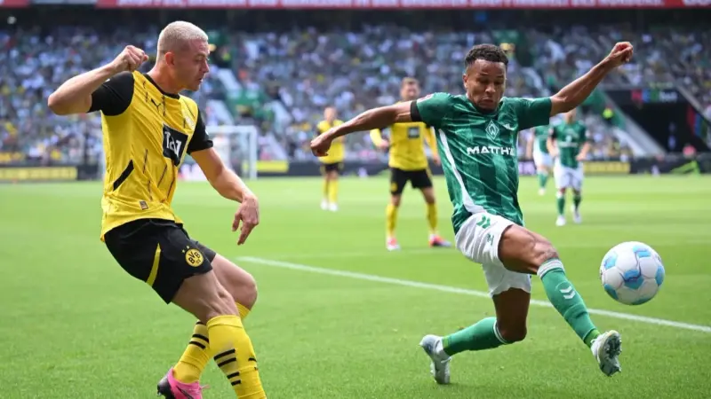 القنوات الناقلة لمباراة بوروسيا دورتموند وفيردر بريمن اليوم في الدوري الألماني مع الموعد والتشكيلة