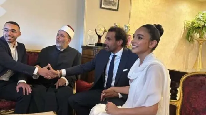 بعد خطوبة قصيرة.. تفاصيل عقد قران سلمى أبو ضيف