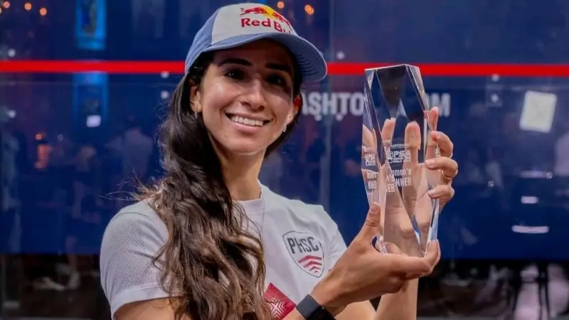 بطولة العظماء الثمانية للإسكواش - نوران جوهر تحرز اللقب الرابع