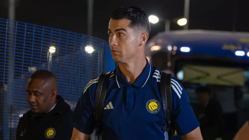 نتيجة وملخص مباراة النصر ضد الحزم في دوري روشن السعودي.. شاهد هدفي رونالدو