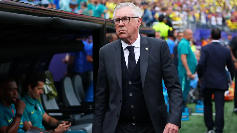 كارلو أنشيلوتي يعلن خطته لبدء عهد جديد في منتخب البرازيل