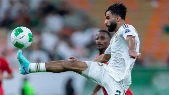 الأخضر السعودي يدخل موقعة العراق بتشكيل قوي لحسم العلامة الكاملة (إكس) الأخضر السعودي يدخل موقعة العراق بتشكيل قوي لحسم العلامة الكاملة (إكس)