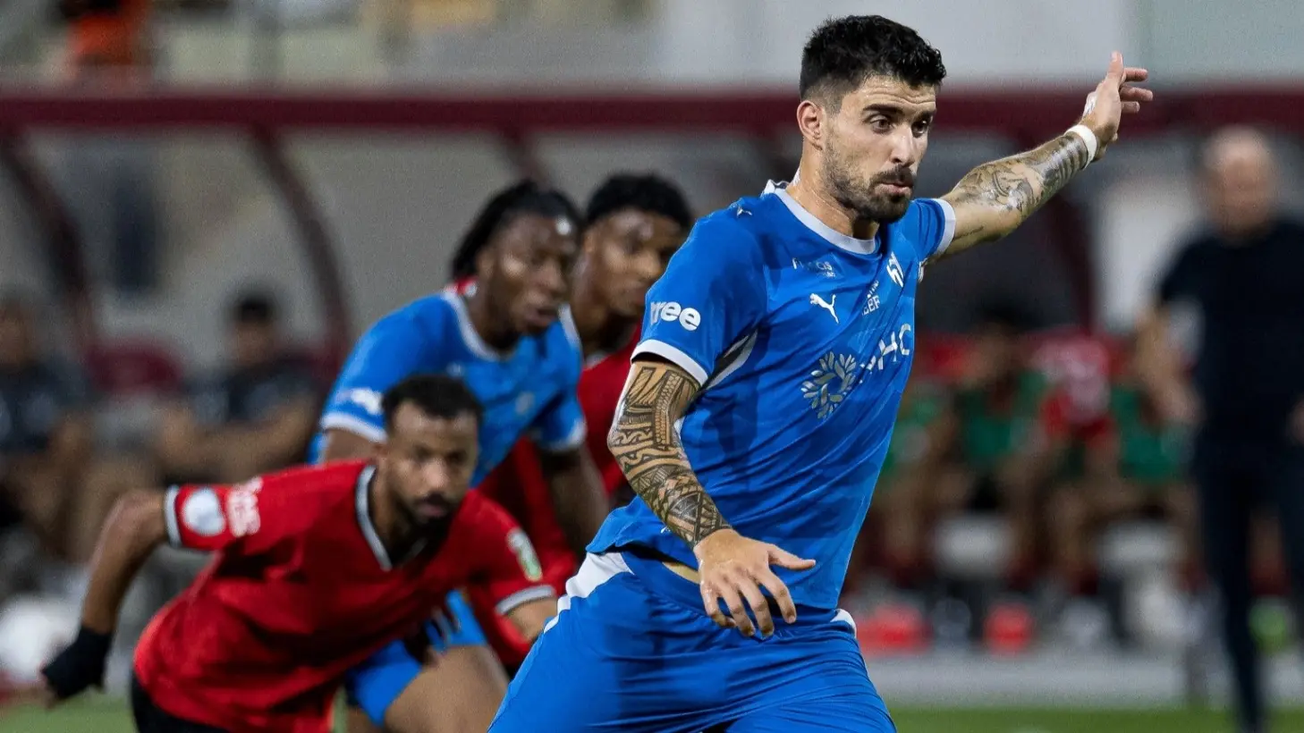 نيفيز قاد الهلال إلى دور الـ16 من كأس الملك السعودي (إكس) نيفيز قاد الهلال إلى دور الـ16 من كأس الملك السعودي (إكس)
