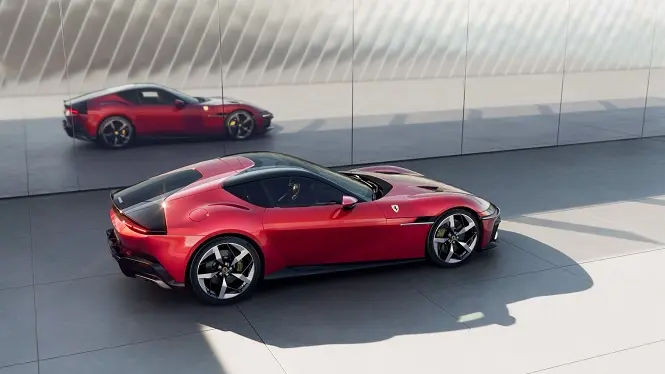 فيراري تكشف النقاب عن سيارة جديدة بمواصفات مذهلة