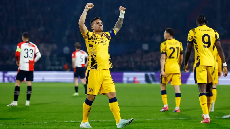 القنوات الناقلة لمباراة إنتر ميلان ضد فينورد في دوري أبطال أوروبا مع الموعد والتشكيلة