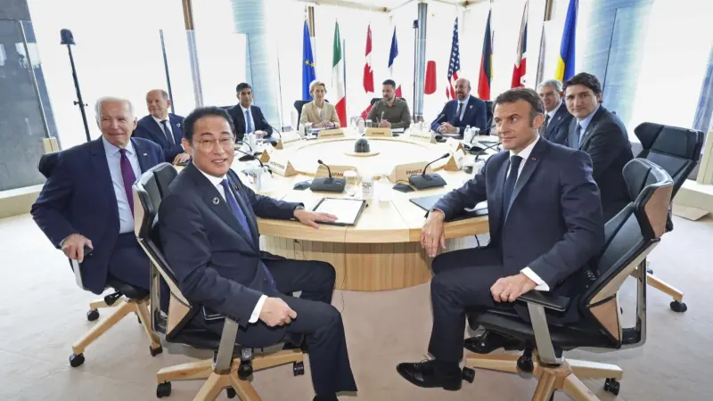بايدن وحلفاؤه يلتقون في مجموعة السبع وسط غضب شعبي عليهم