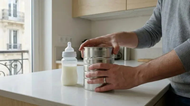 بسبب مادة سامة.. شركات فرنسية تسحب حليب أطفال