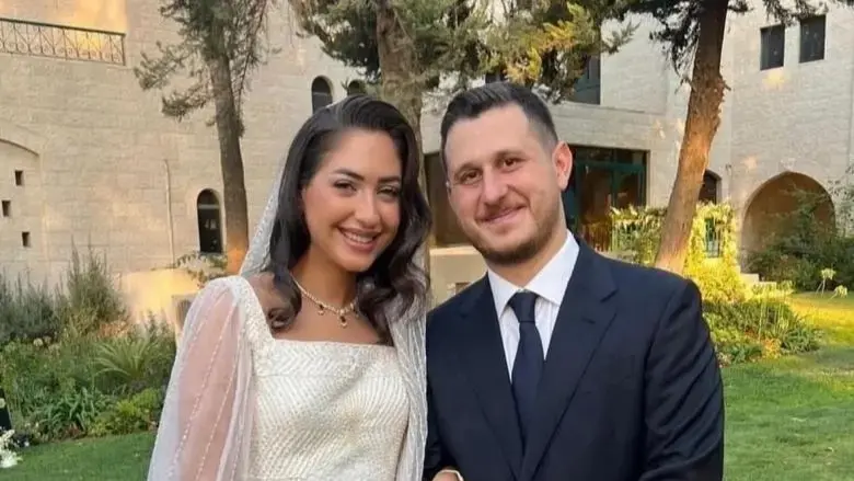 صور- تفاصيل زواج عون جمعه ولينا عباس.. أحدث عروسين في العائلة الملكية الأردنية