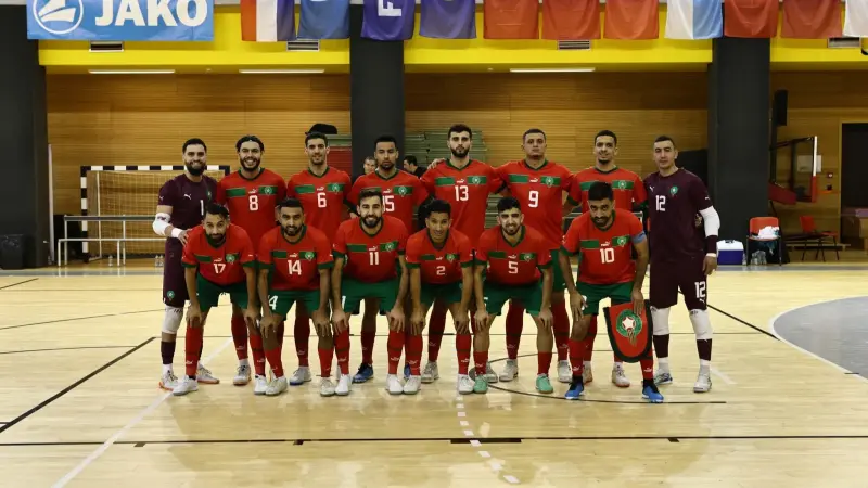 موعد مباراة المنتخب المغربي للفوتسال ضد رومانيا في نهائي دوري ويك فوت صال 2026 والقنوات الناقلة