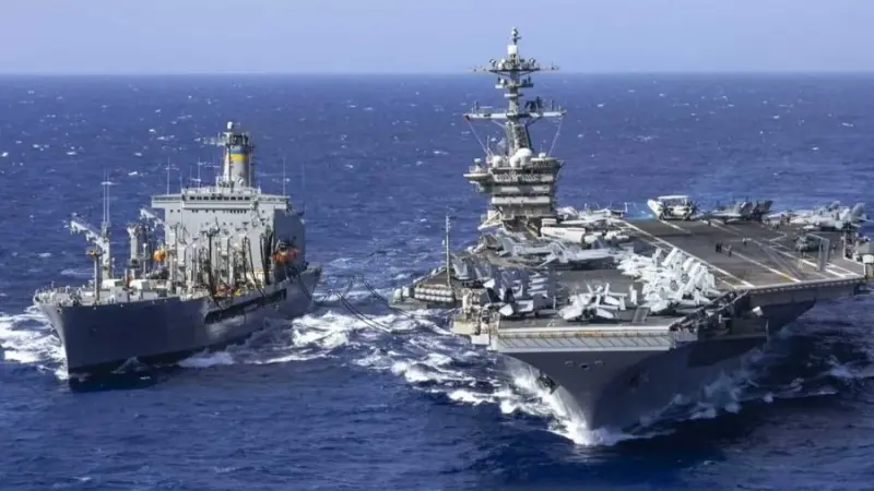 فيديو - حاملة الطائرات ابراهام لينكولن تقترب من الشرق الأوسط