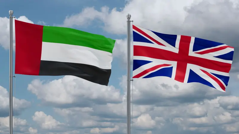 الإمارات وبريطانيا تتفقان على إطار عمل شامل لتعزيز التعاون الثنائي