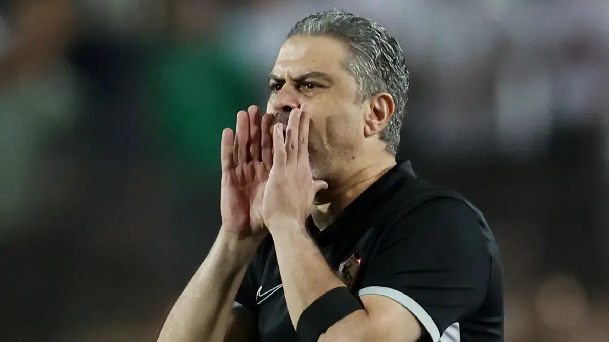 المدير الفني لنادي الزمالك معتمد جمال (رويترز) المدير الفني لنادي الزمالك معتمد جمال (رويترز)