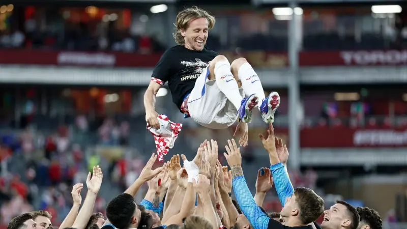 دوري الأمم الأوروبية - لوكا مودريتش على رأس قائمة منتخب كرواتيا