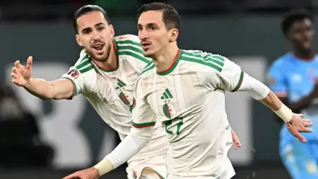 related_news_inside_blogsفيديو - نتيجة وملخص أهداف مباراة الجزائر والكونغو الديمقراطية في كأس أمم إفريقيا 2025