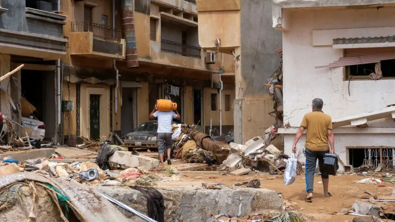 "أحياء محيت من الخريطة".. نداء أممي عاجل لإغاثة ضحايا ليبيا