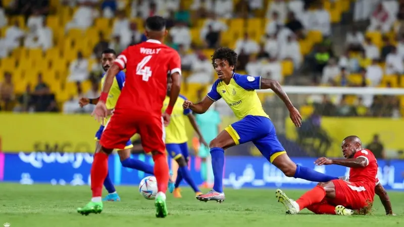 القنوات الناقلة لمباراة النصر اليوم ضد ضمك في الدوري السعودي مع الموعد