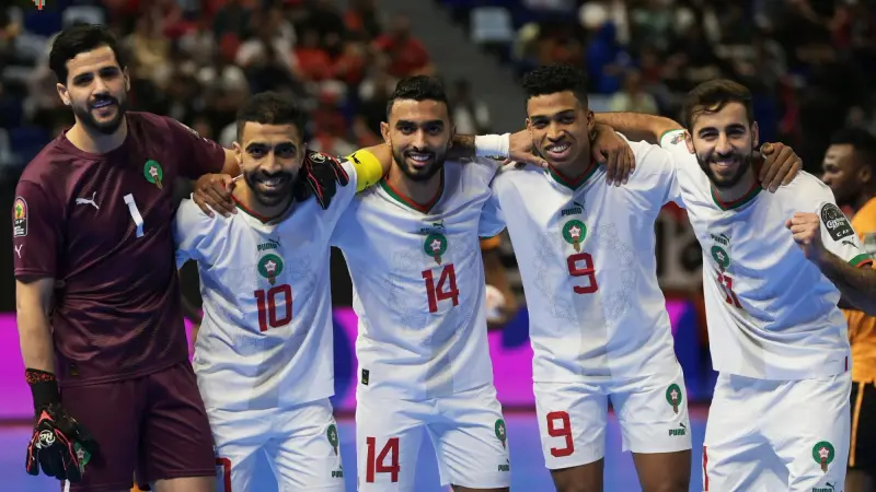 موعد مباراة المغرب وليبيا في نصف نهائي كأس أمم إفريقيا داخل الصالات 2024 مع التشكيلة.. قمّة عربية واعدة