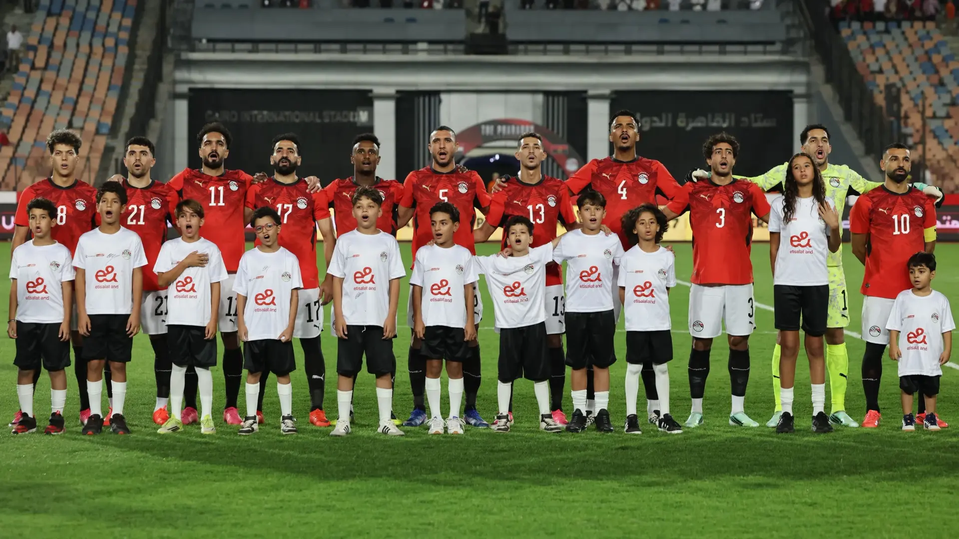 منتخب مصر يواجه جنوب السودان في تصفيات أمم إفريقيا (رويترز) منتخب مصر يواجه جنوب السودان في تصفيات أمم إفريقيا (رويترز)