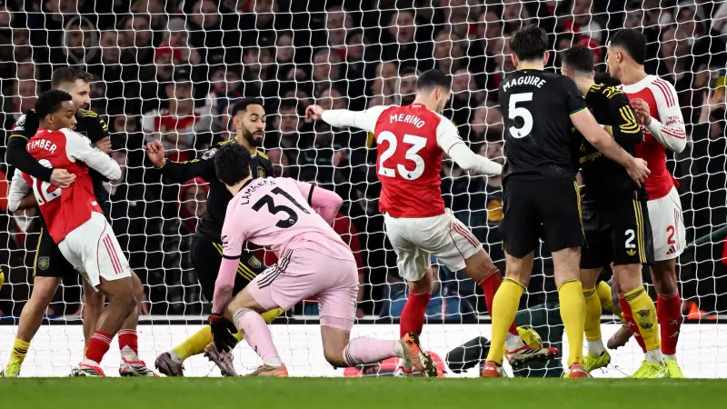 ترتيب الدوري الإنجليزي.. الفارق يتقلص بين أرسنال والسيتي