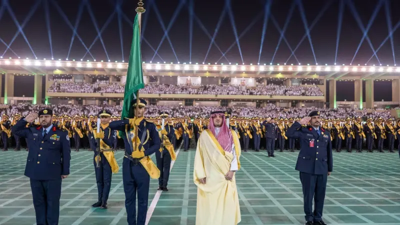 بالفيديو - حفل تخرج كلية الملك فهد الأمنية 1446 يخطف أنظار السعوديين