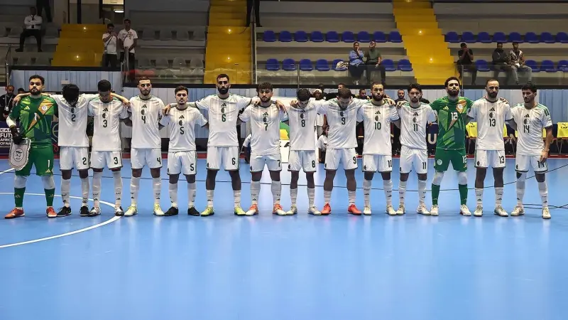 القنوات الناقلة لمباراة الجزائر ضد أنغولا اليوم في كأس أمم إفريقيا للفوتسال 2026 مع الموعد