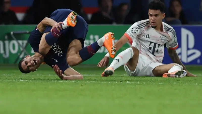 مقارنة مع رونالدو.. اليويفا يقلّص عقوبة دياز بعد التدخل على حكيمي