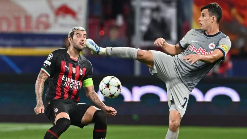 القنوات الناقلة لمباراة ميلان ضد سالزبورغ اليوم في الدوري الأوروبي مع الموعد والتشكيلة