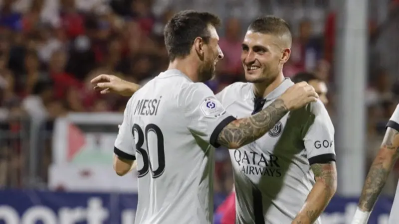 ماذا قال ميسي عن رحيل فيراتي من باريس سا جيرمان؟