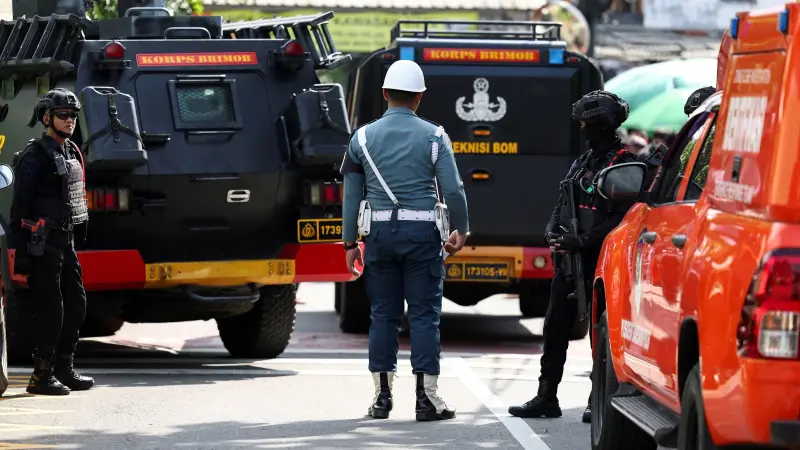 54 مصابا جراء انفجار بمسجد في العاصمة الإندونيسية