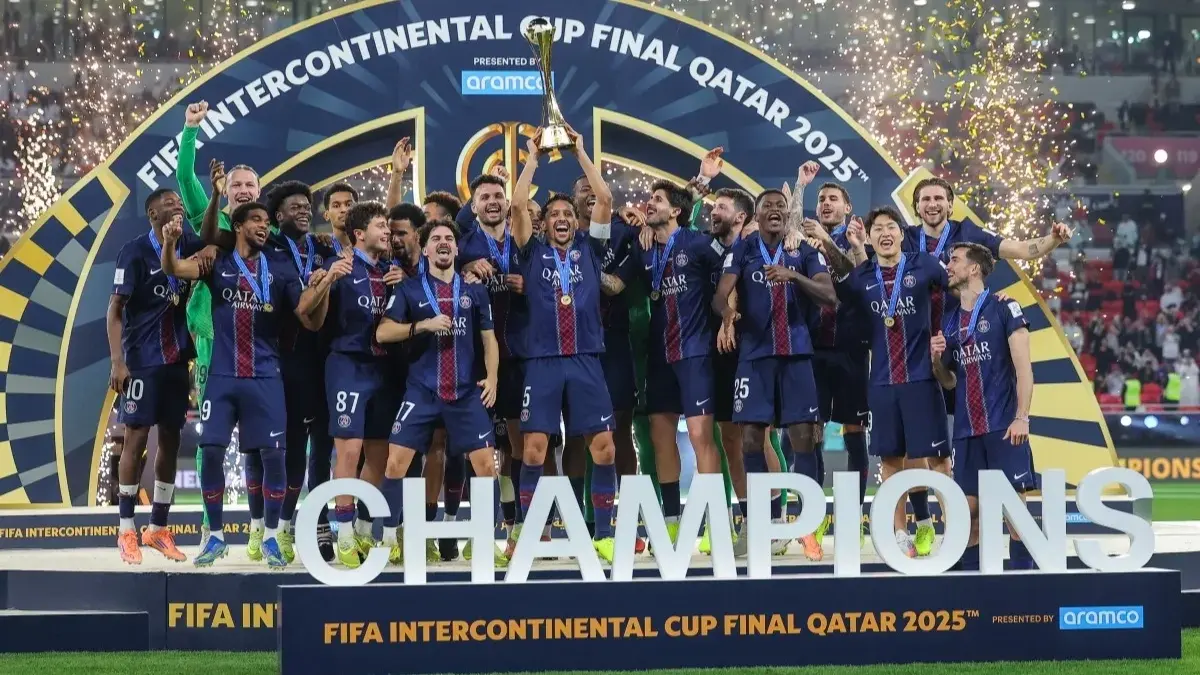 باريس سان جيرمان حامل لقب كأس القارات للأندية إنتركونتيننتال (أ ف ب) باريس سان جيرمان حامل لقب كأس القارات للأندية إنتركونتيننتال (أ ف ب)
