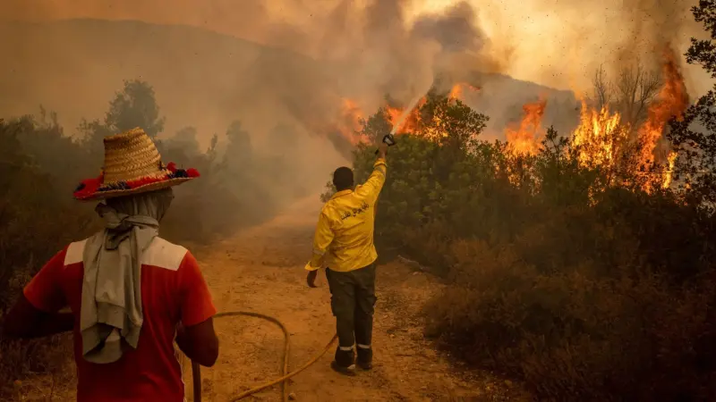 المغرب يُحذر من اندلاع حرائق بسبب الحرّ الشديد