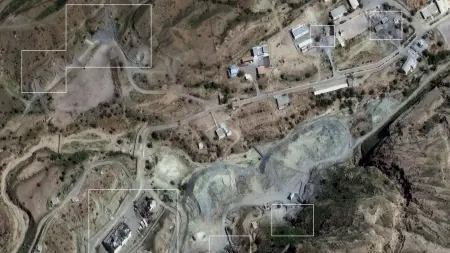 صور أقمار اصطناعية تكشف حجم الدمار في المجمعات الصاروخية الإيرانية