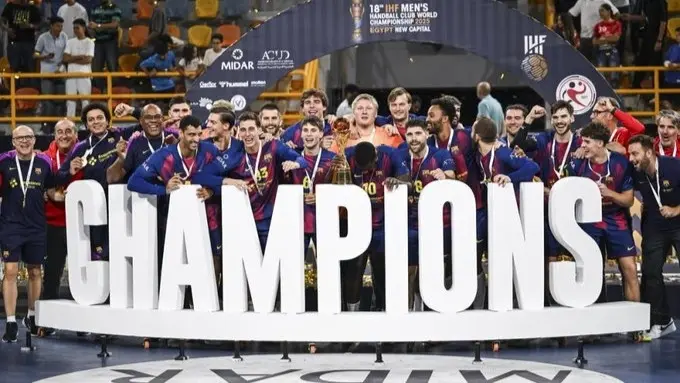 برشلونة بين المرشحين لحصد لقب كأس العالم للأندية لكرة اليد (إكس) برشلونة بين المرشحين لحصد لقب كأس العالم للأندية لكرة اليد (إكس)