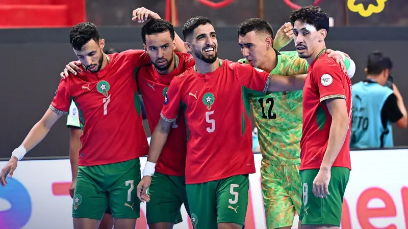 نتيجة وملخص أهداف مباراة منتخب المغرب ضد أنغولا اليوم في نهائي كأس أمم إفريقيا للفوتسال 2026